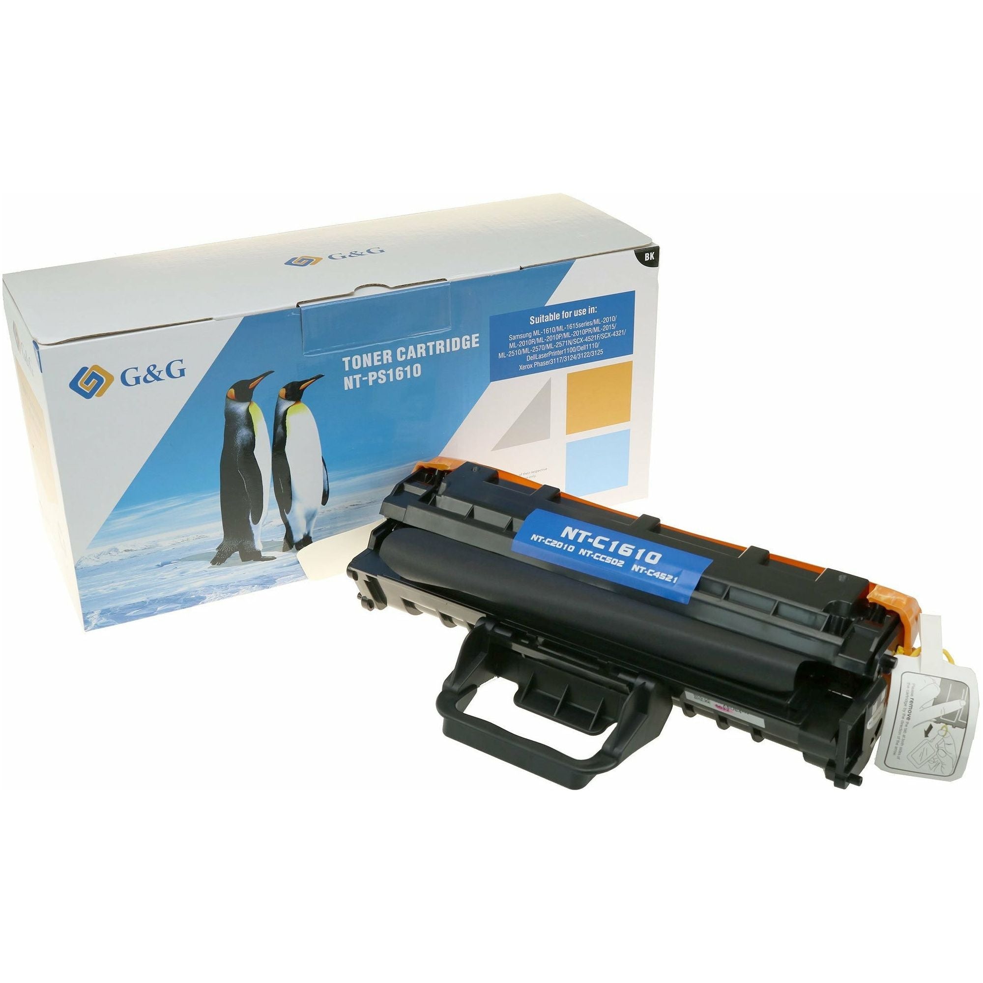 G&G Ninestar samheitahylki: Samsung 119/ MLT-D119S/ SU863A/ Dell 593-10109/ Lexmark 106R01159 Svart