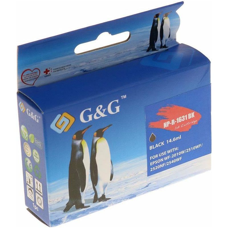 G&G Ninestar samheitahylki:  Epson 16XL Svart