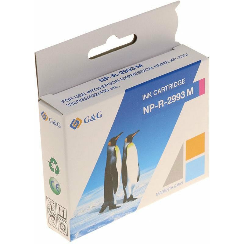 G&G Ninestar samheitahylki:  Epson 29XL Rautt (T2993)