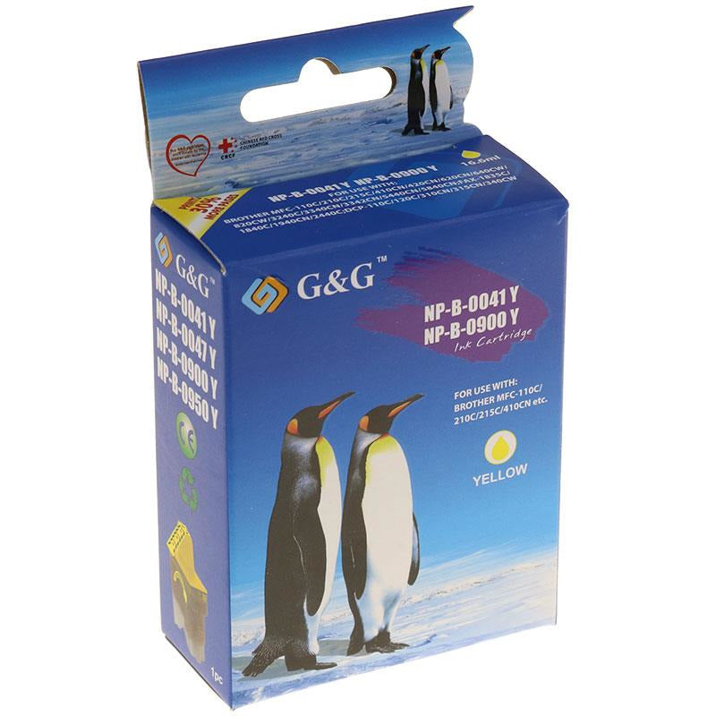 G&G Ninestar samheitahylki:  Brother LC-900Y Gult