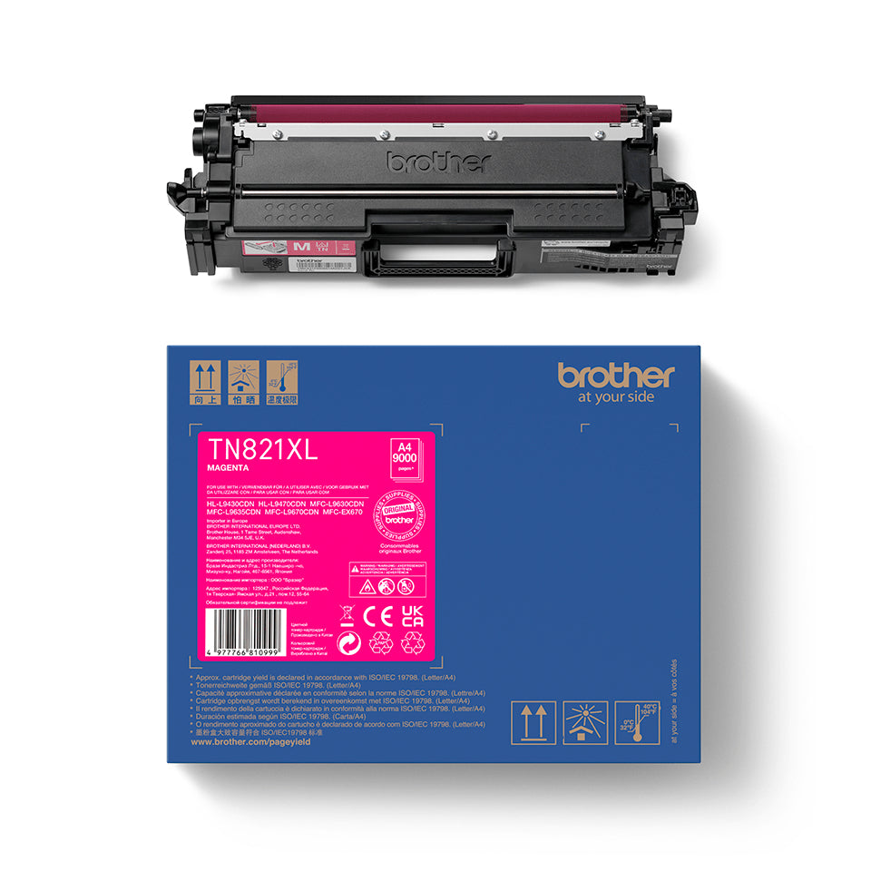 BROTHER TN-821XLM dufthylki rautt TN-821XLM Brother HL-L 9430