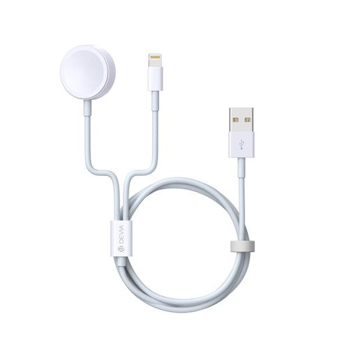 Devia Smart 2in1 Lightning USB og Apple Watch