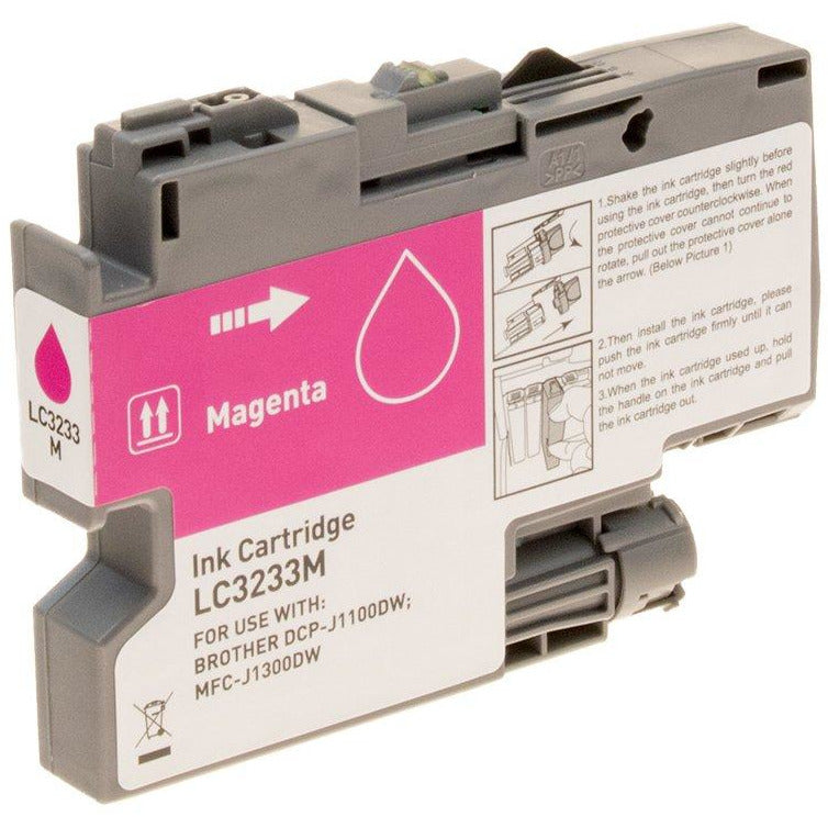G&G Ninestar samheitahylki:  Brother LC-3233M Rautt