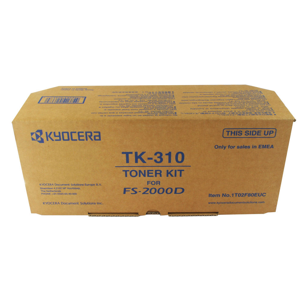 Kyocera TK-310 (Prentar: 12,000 síður) svart dufthylki