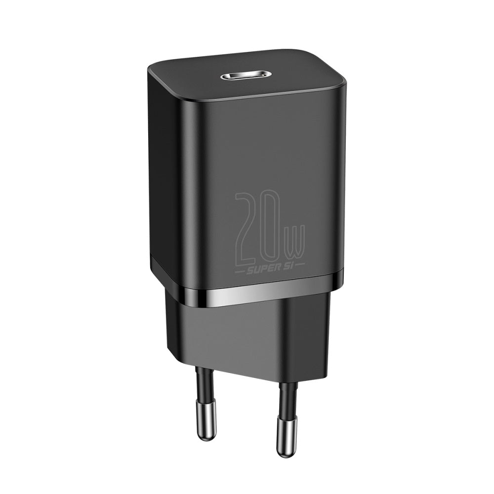 Baseus wall charger Super Si PD 20W 1x USB-C black