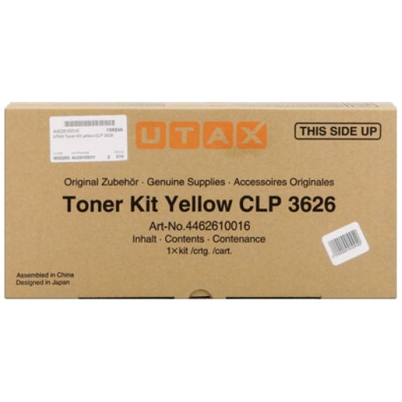 UTAX 4462610016 toner cartridge 1 pc(s) Original Yellow