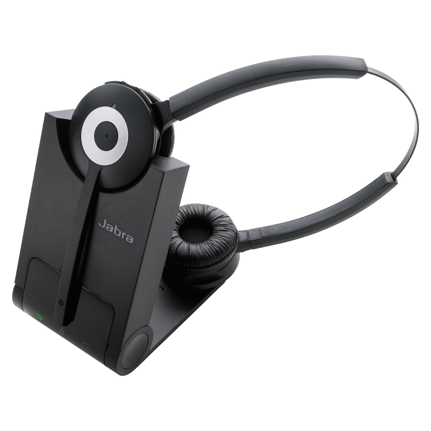 Jabra PRO 930 Duo MS Headset Wireless Head-band Office/Call center Black