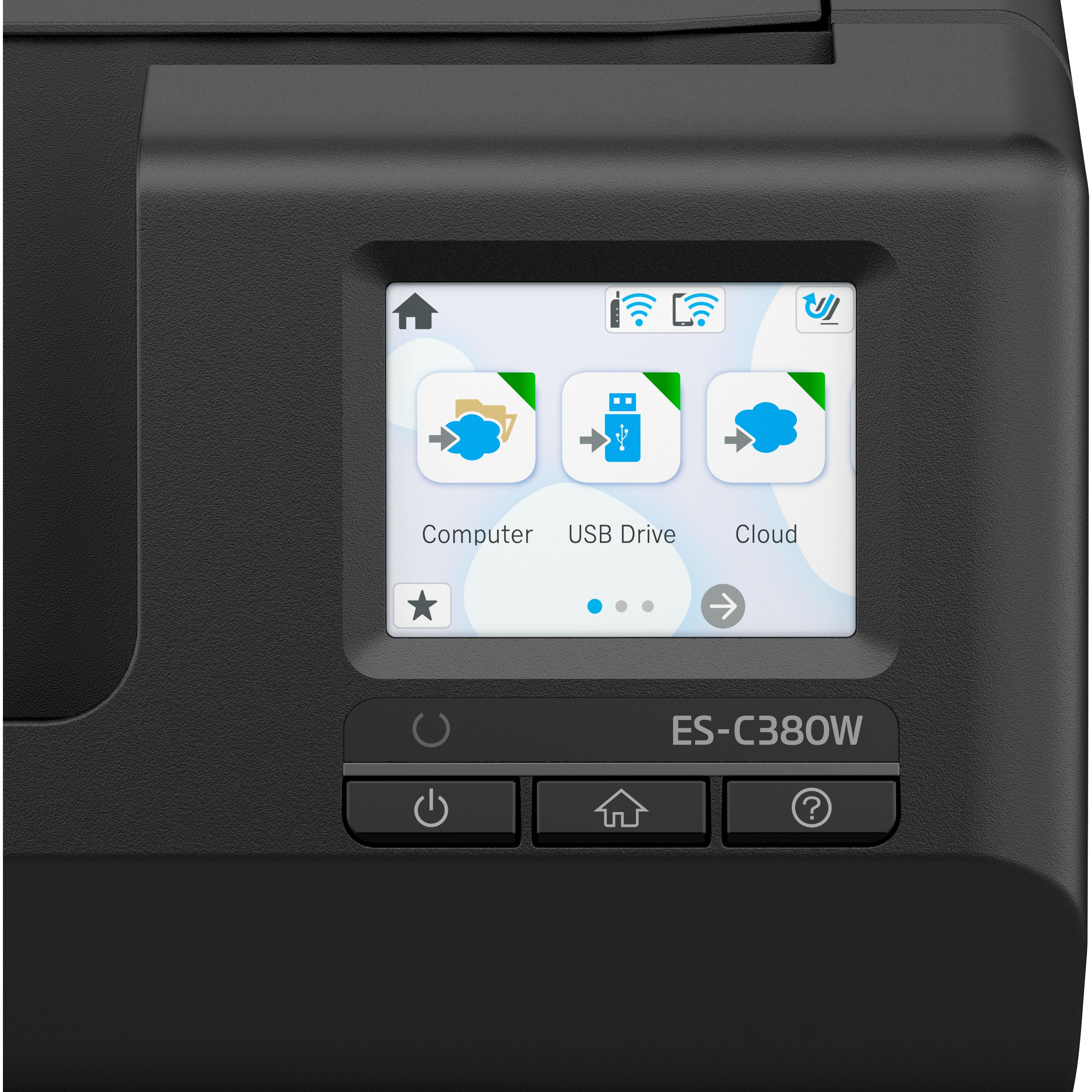 Epson Workforce ES-C380W compact networkscanner