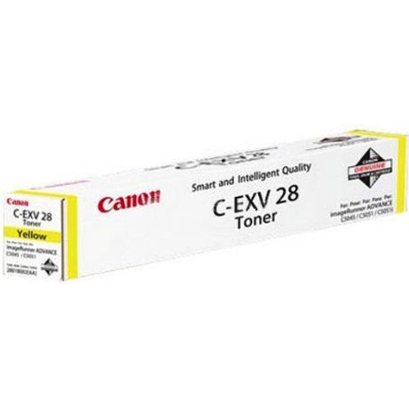 Canon dufthylki Cart. C-EXV28 fyrir IR ADV C5045/C5045i/C5051/ C5051i/C5250/C5250i/C5255 gult (2801B002)