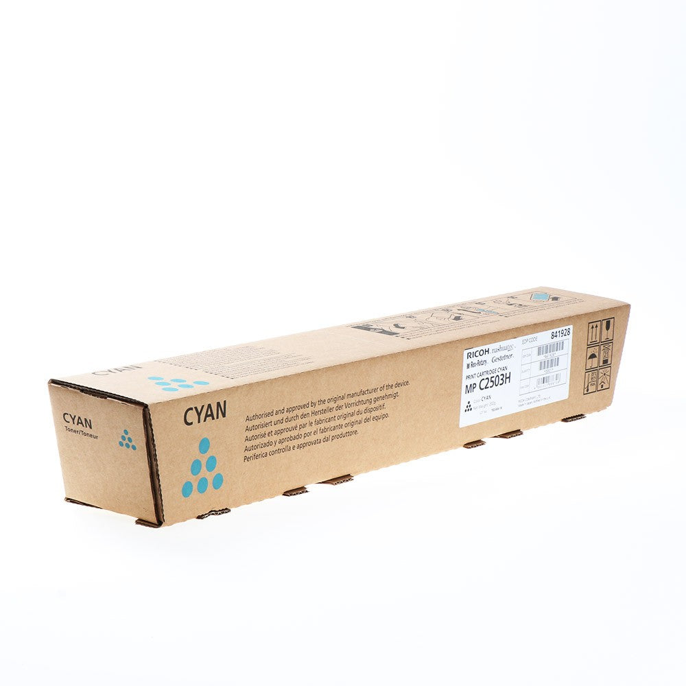 Ricoh Toner 841928 High Capacity MPC2503 cyan