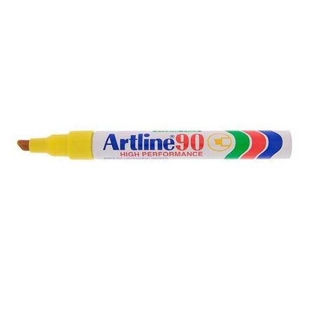 Artline 90 Permanent marker - gulur
