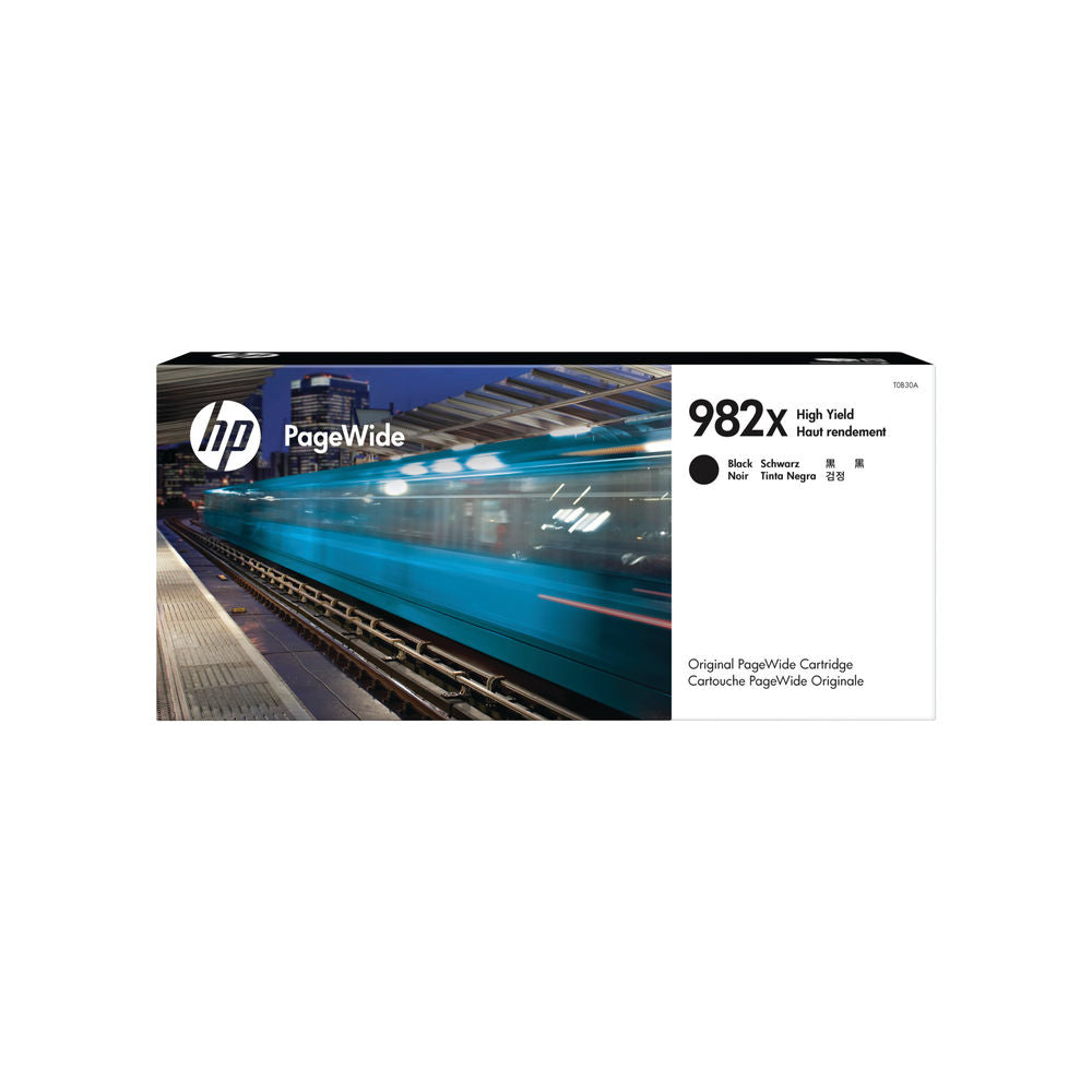 HP 982X (Prentar: 20,000 síður) XL Original PageWide Cartridge (svart)
