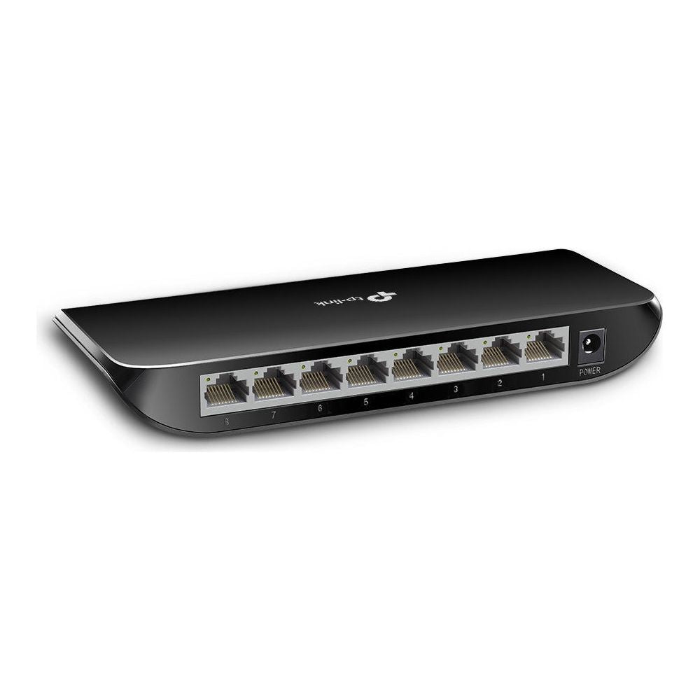TP-Link TL-SG1008D network switch Unmanaged Gigabit Ethernet (10/100/1000) Black
