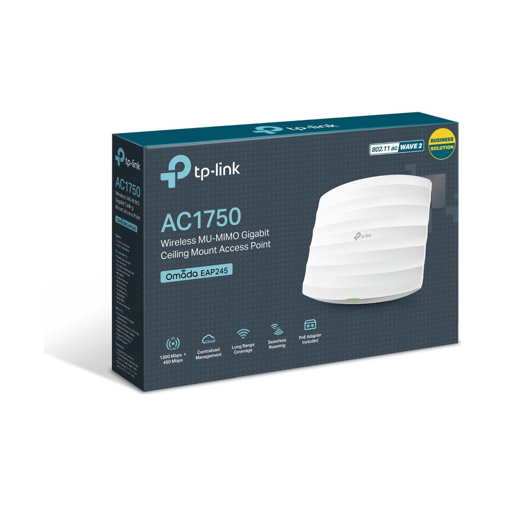 TP-Link EAP245 wireless access point 1300 Mbit/s White Power over Ethernet (PoE)