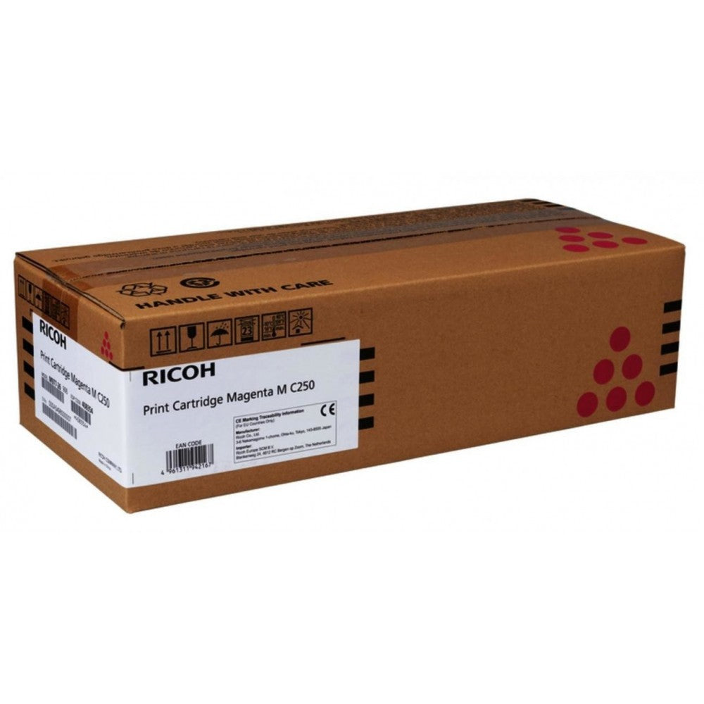 Ricoh Toner Cartridge 408354 Standard Capacity c250m magenta
