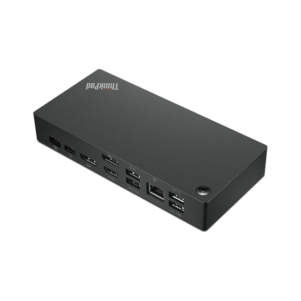 Lenovo 40AY0090EU laptop dock/port replicator Wired USB 3.2 Gen 1 (3.1 Gen 1) Type-C Black