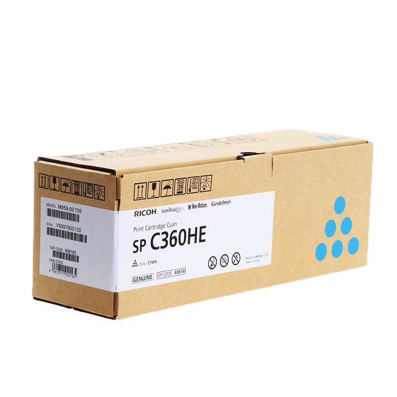Ricoh Toner 408185 High capacity Type C360 cyan