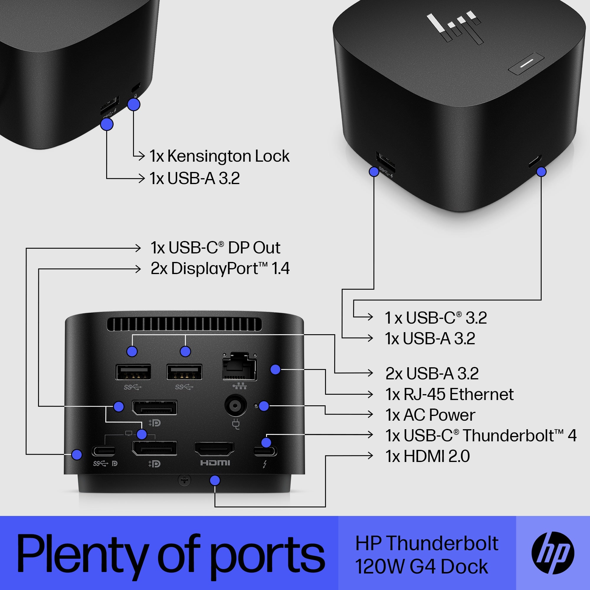 HP Thunderbolt Dock 120W G4
