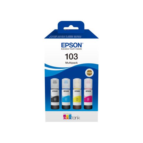 EPSON 103 Tintenpatrone black cyan magenta yellow C13T00S64A Epson L 1110