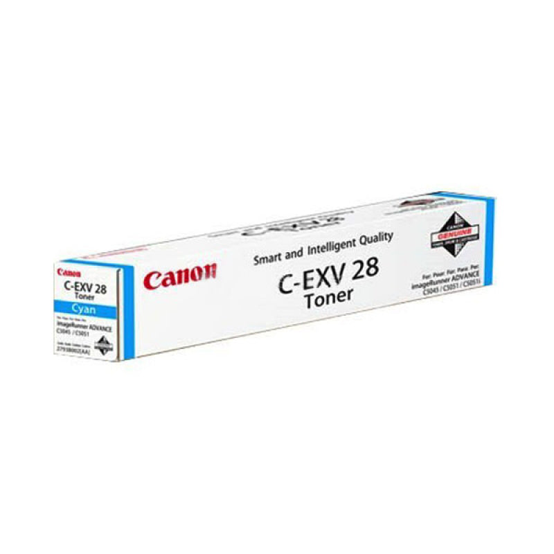 Canon dufthylki Cart. C-EXV28 fyrir IR ADV C5045/C5045i/C5051/ C5051i/C5250/C5250i/C5255 blátt (2793B002)