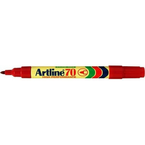 Artline 70 Permanent marker - rauður