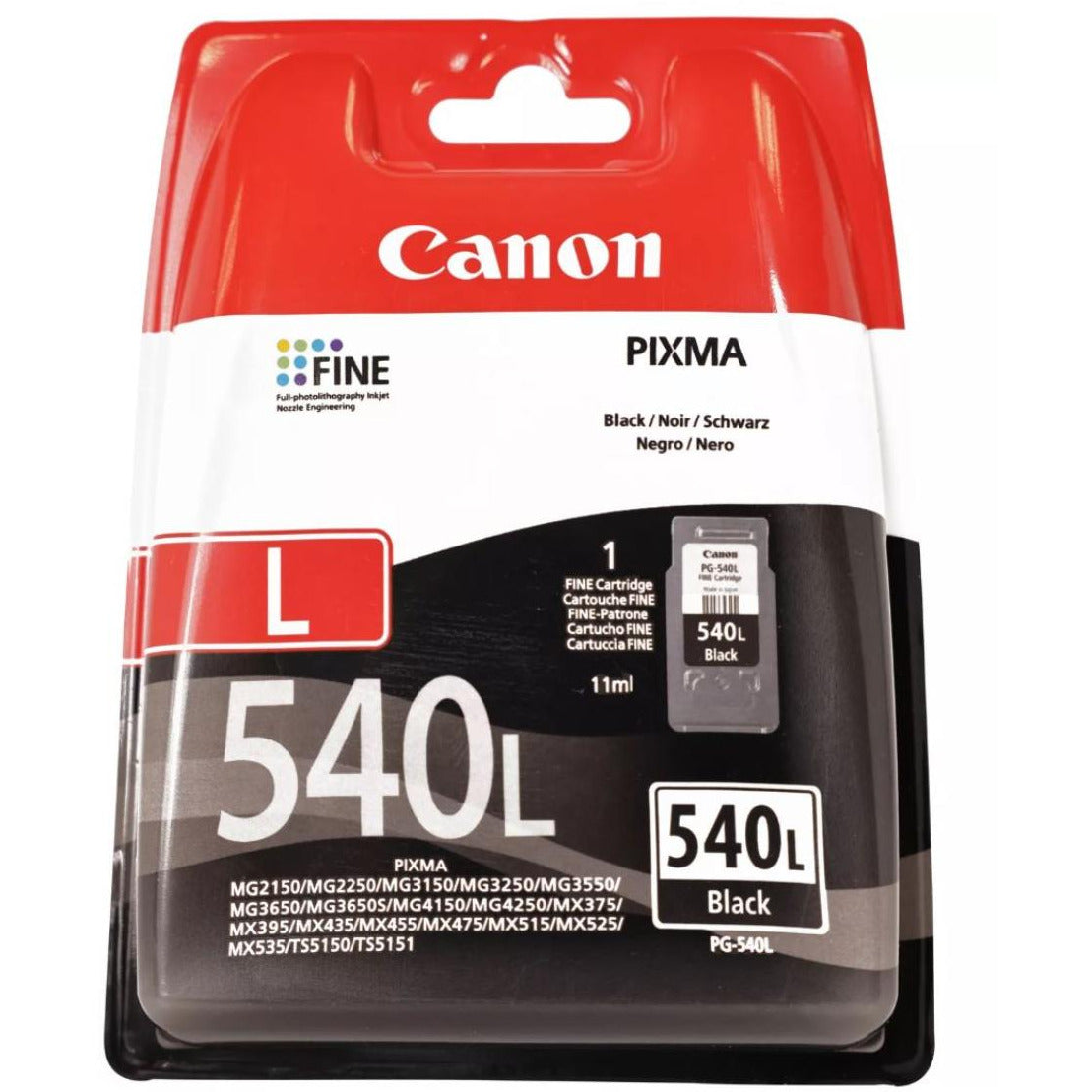 Canon 5224B001 PG540L svart Ink 11ml