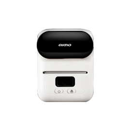 Aimo M110 bluetooth límmiðaprentari fyrir iOS og Android (hvítur)