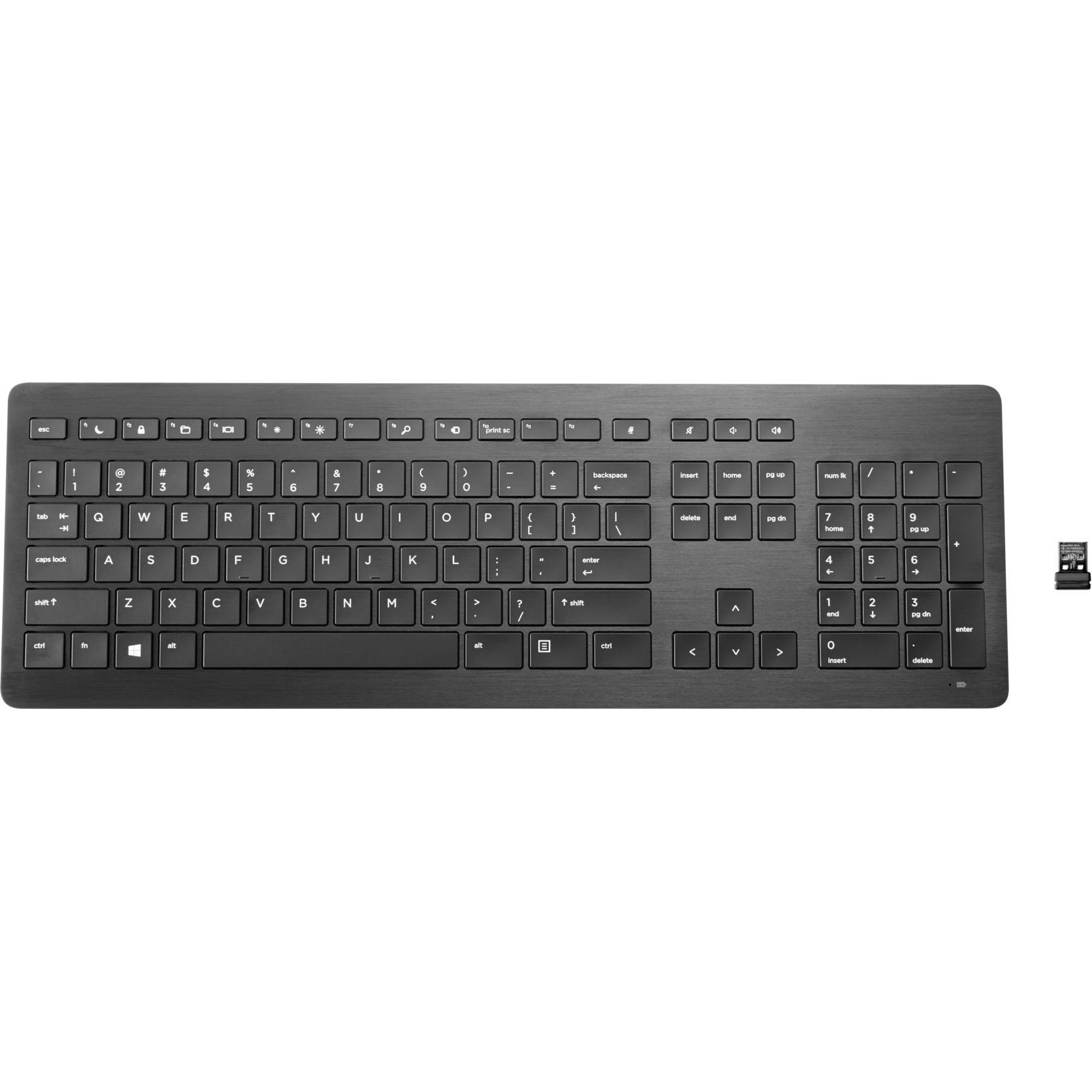 HP Wireless Premium Keyboard, svart (Nordic)