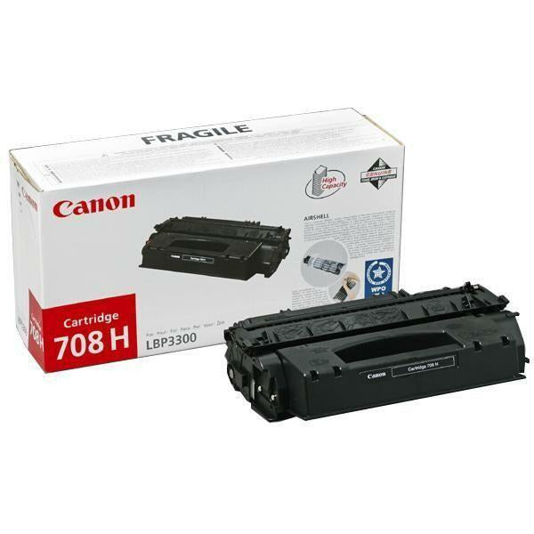 Canon 708 (Prentar: 2,500 síður) svart dufthylki