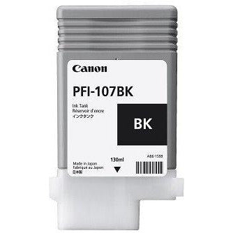 Canon PFI-107BK (Volume: 130ml) svart blekhylki