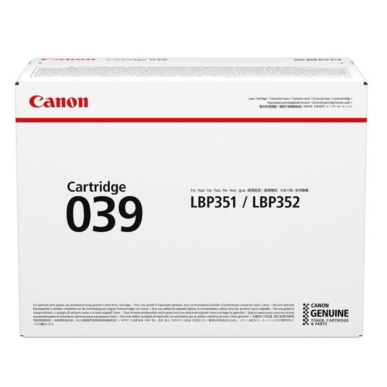Canon toner 039 Svartur 11.000 blaðsíður