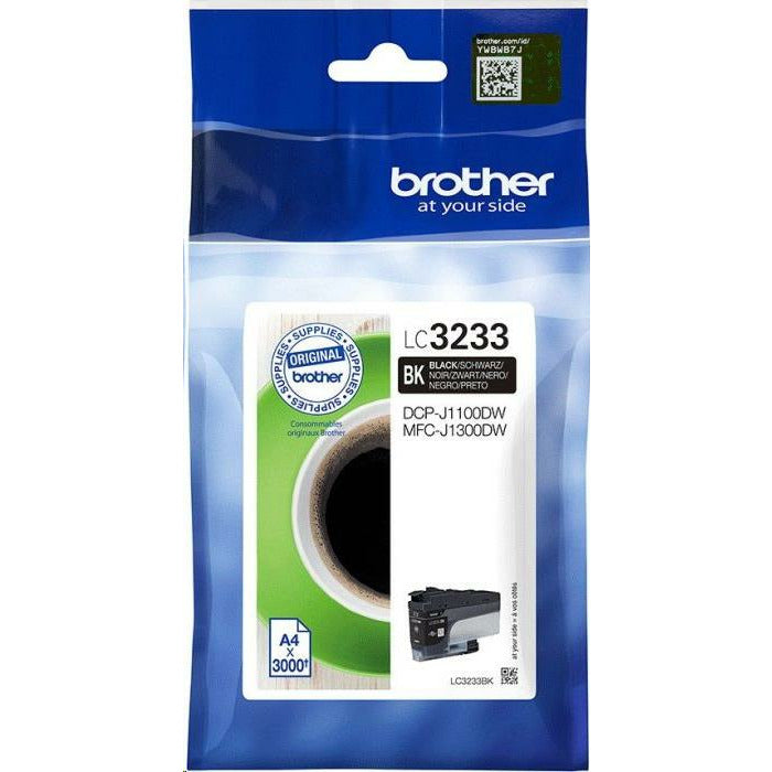 Brother LC3233 svart blekhylki 3K síður