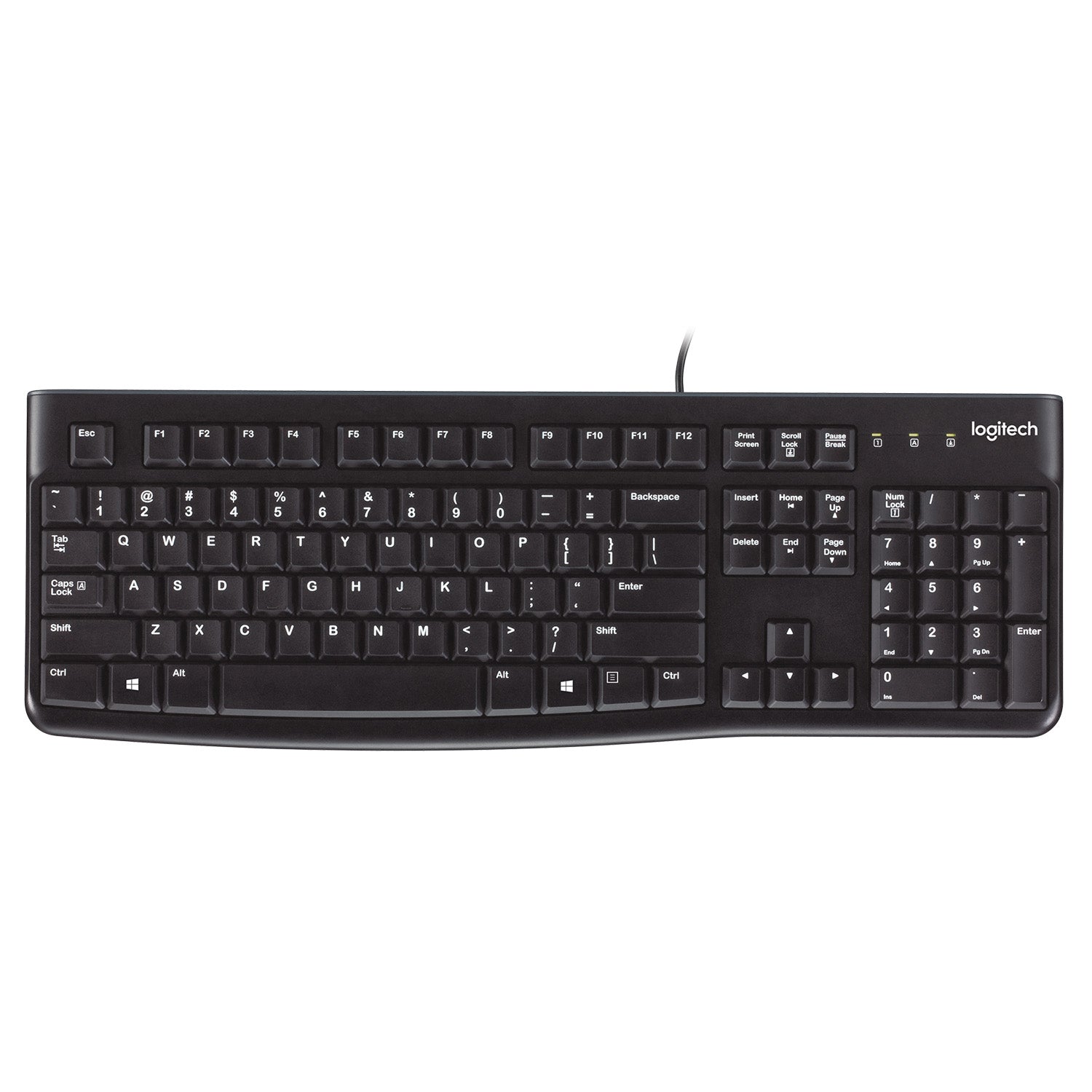 K120 Keyboard, svart (Nordic)