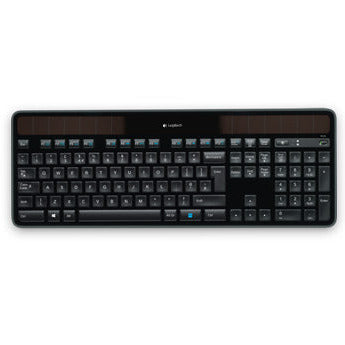 K750 Solar Wireless Keyboard, svart (Nordic)