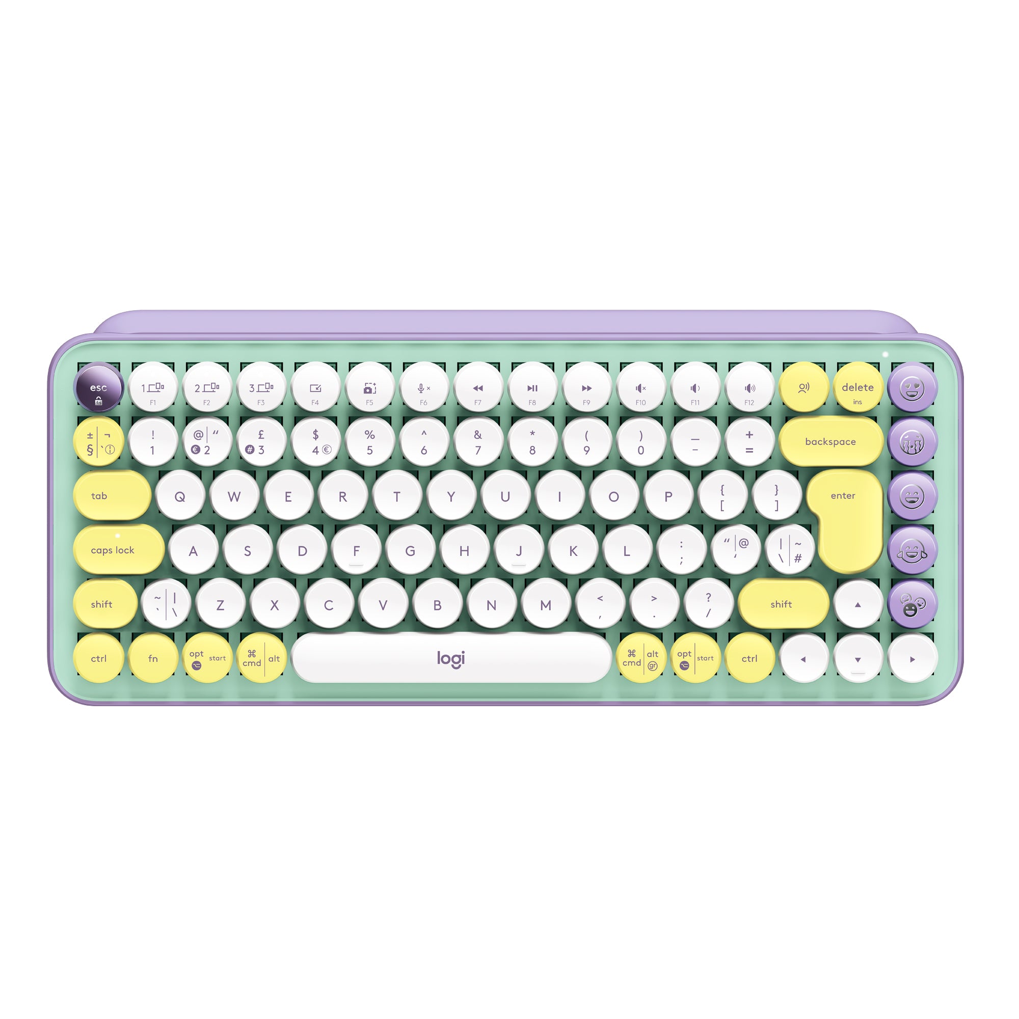 POP Keys Wireless Keyboard, Daydream Mint (Nordic)