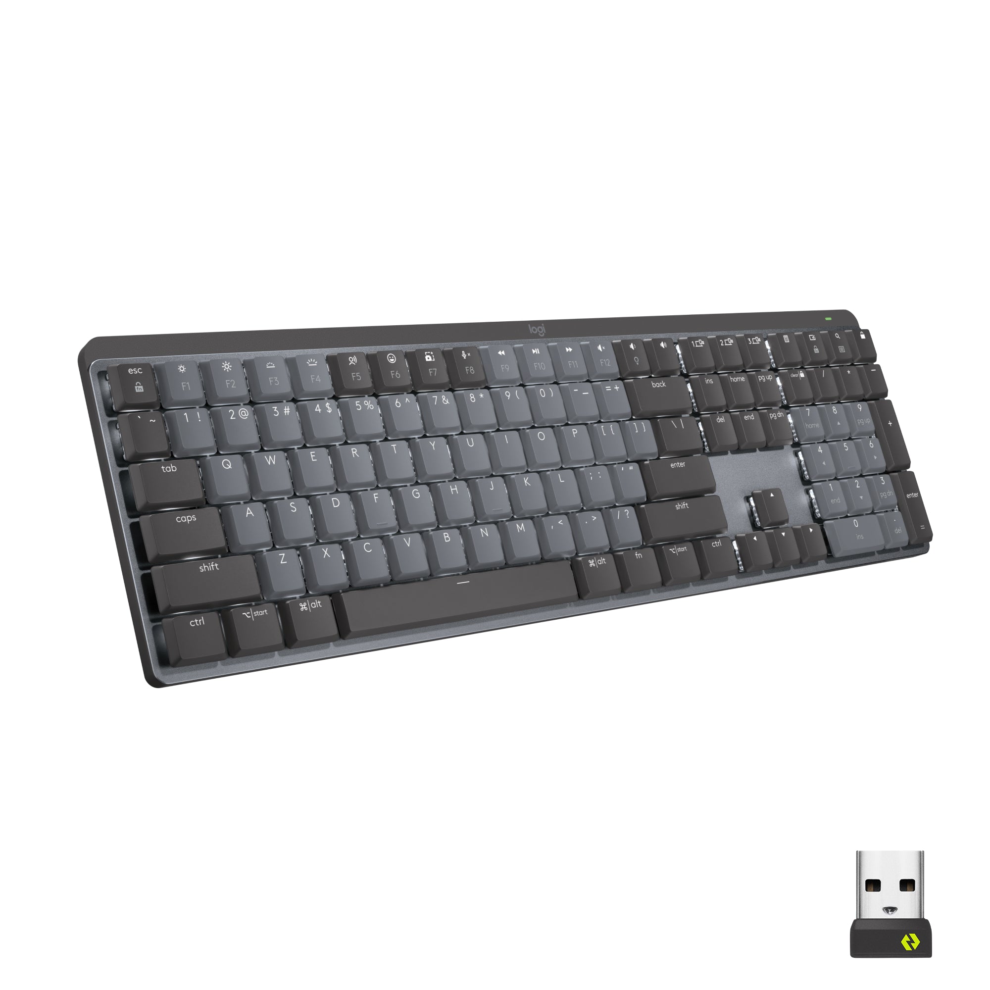 MX Mech. Wireless Illuminated Perf. Keyboard Tactile, Graphi