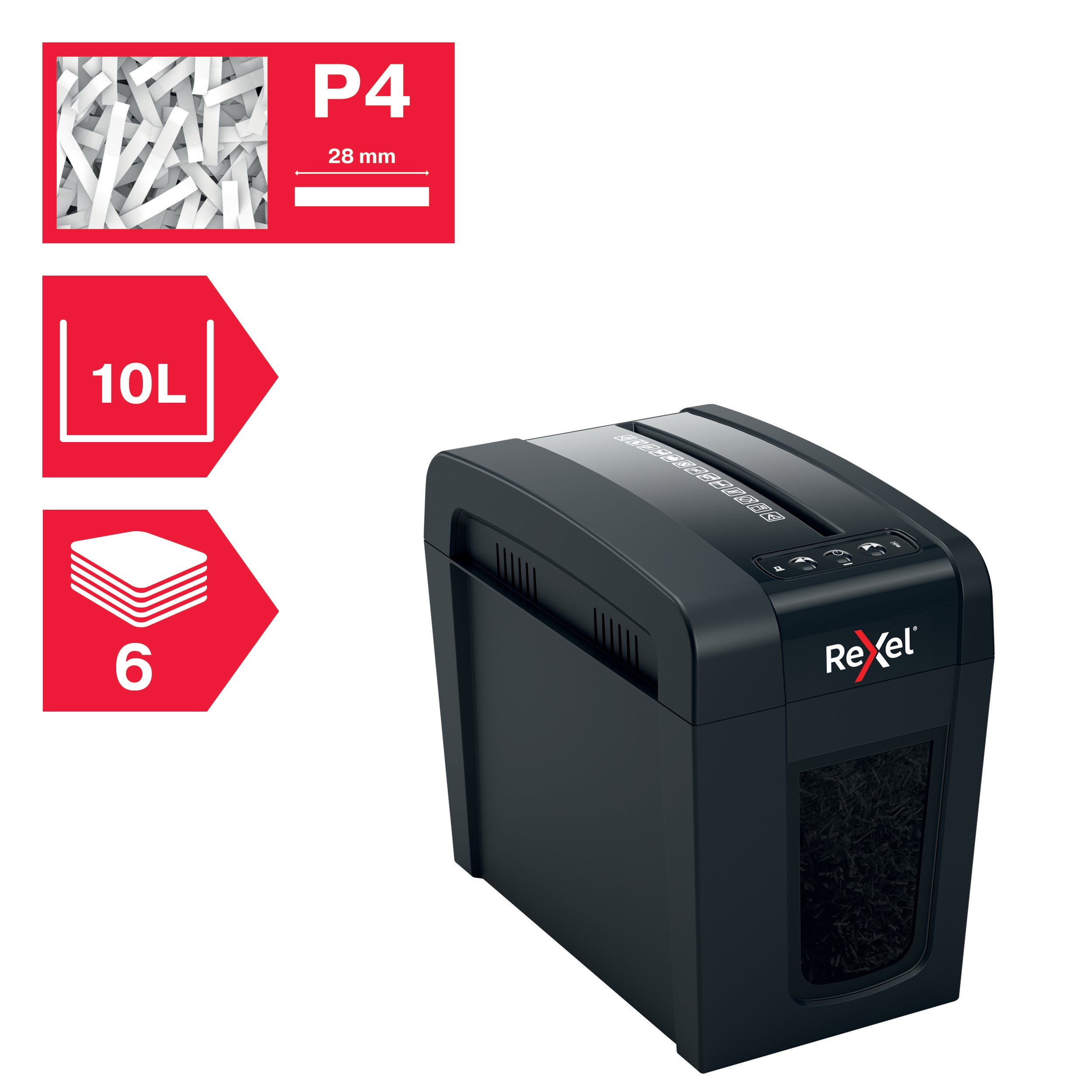 Shredder Rexel Secure X6-SL P4