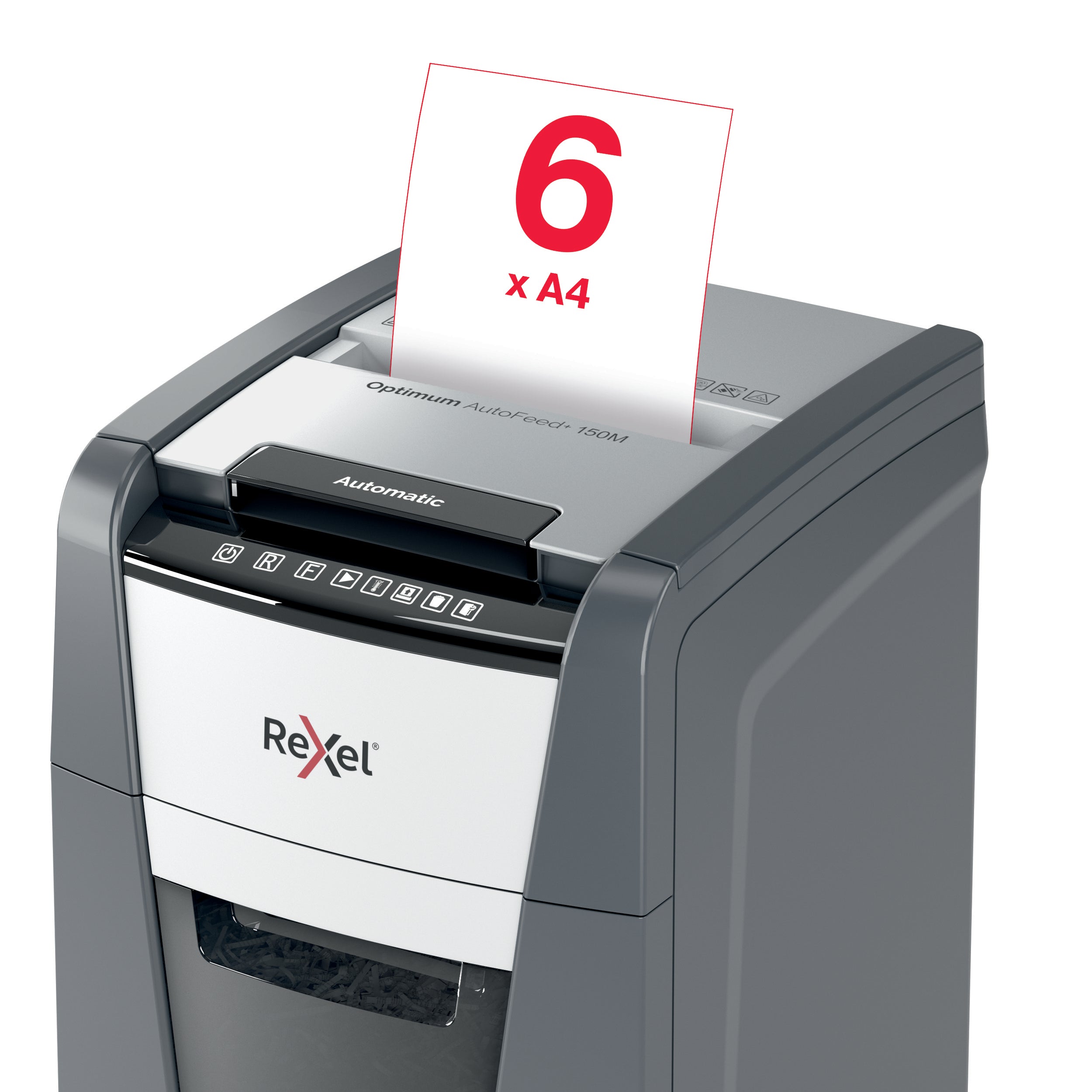 Shredder Rexel Optimum AutoFeed+ 150M P5