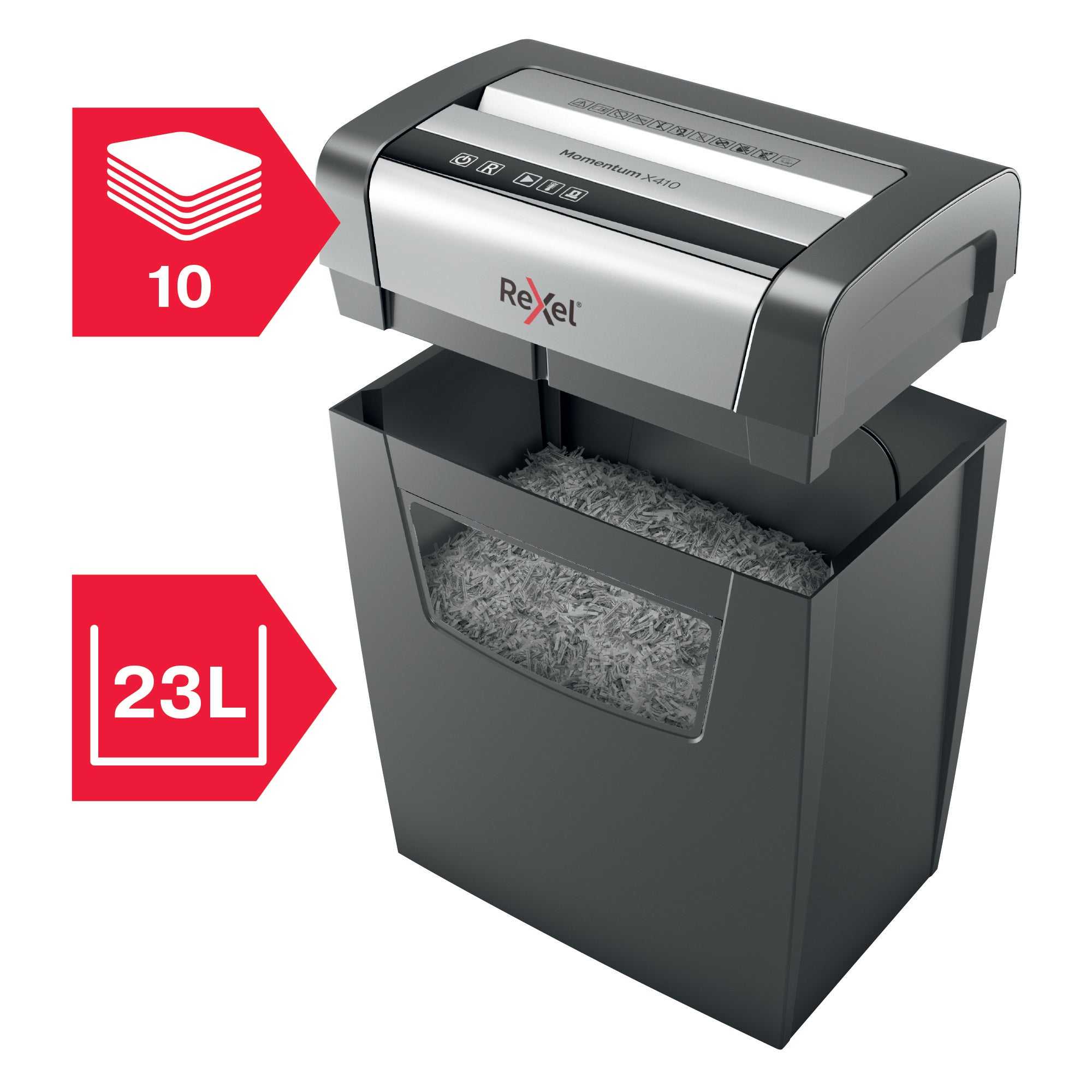 Shredder Rexel Momentum X410 P4