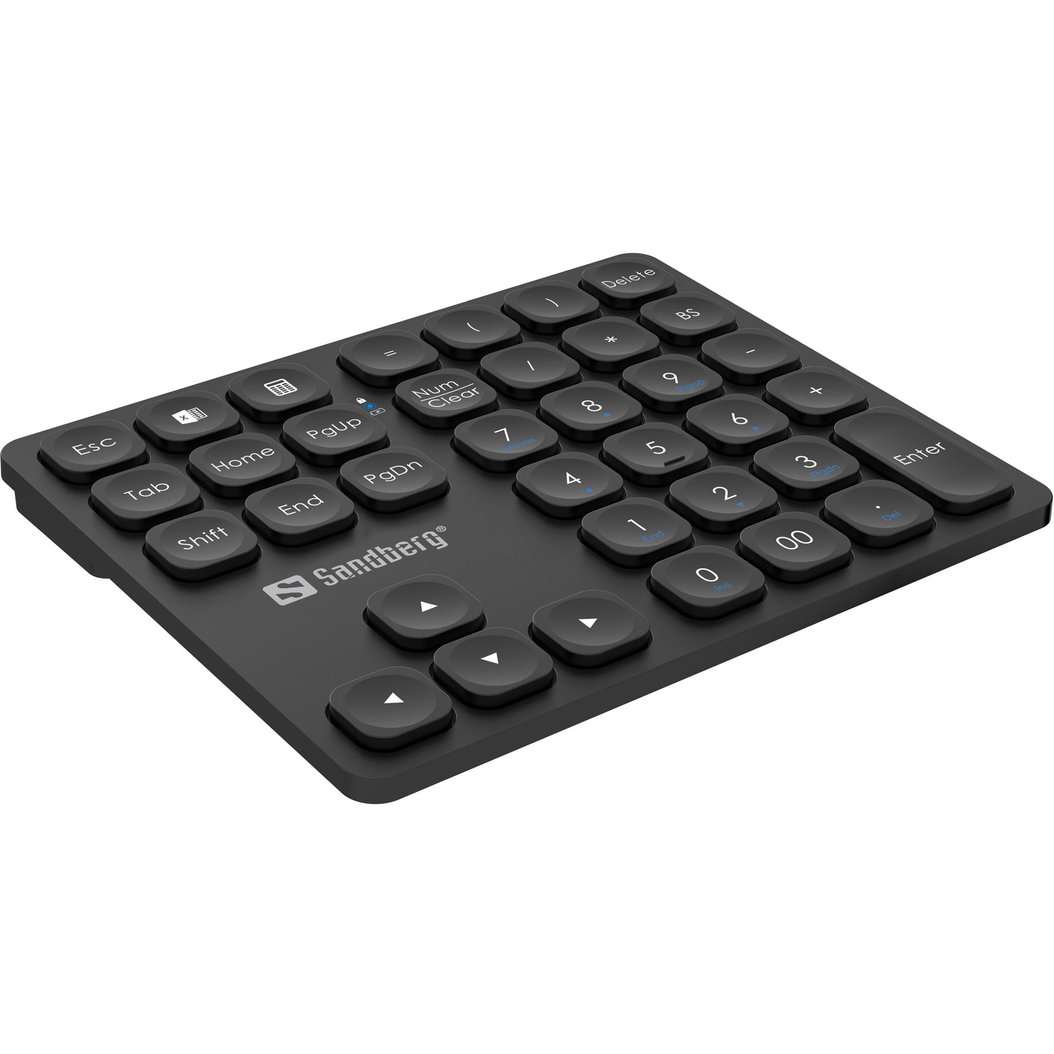 Sandberg Wireless Numeric Keypad Pro, svart