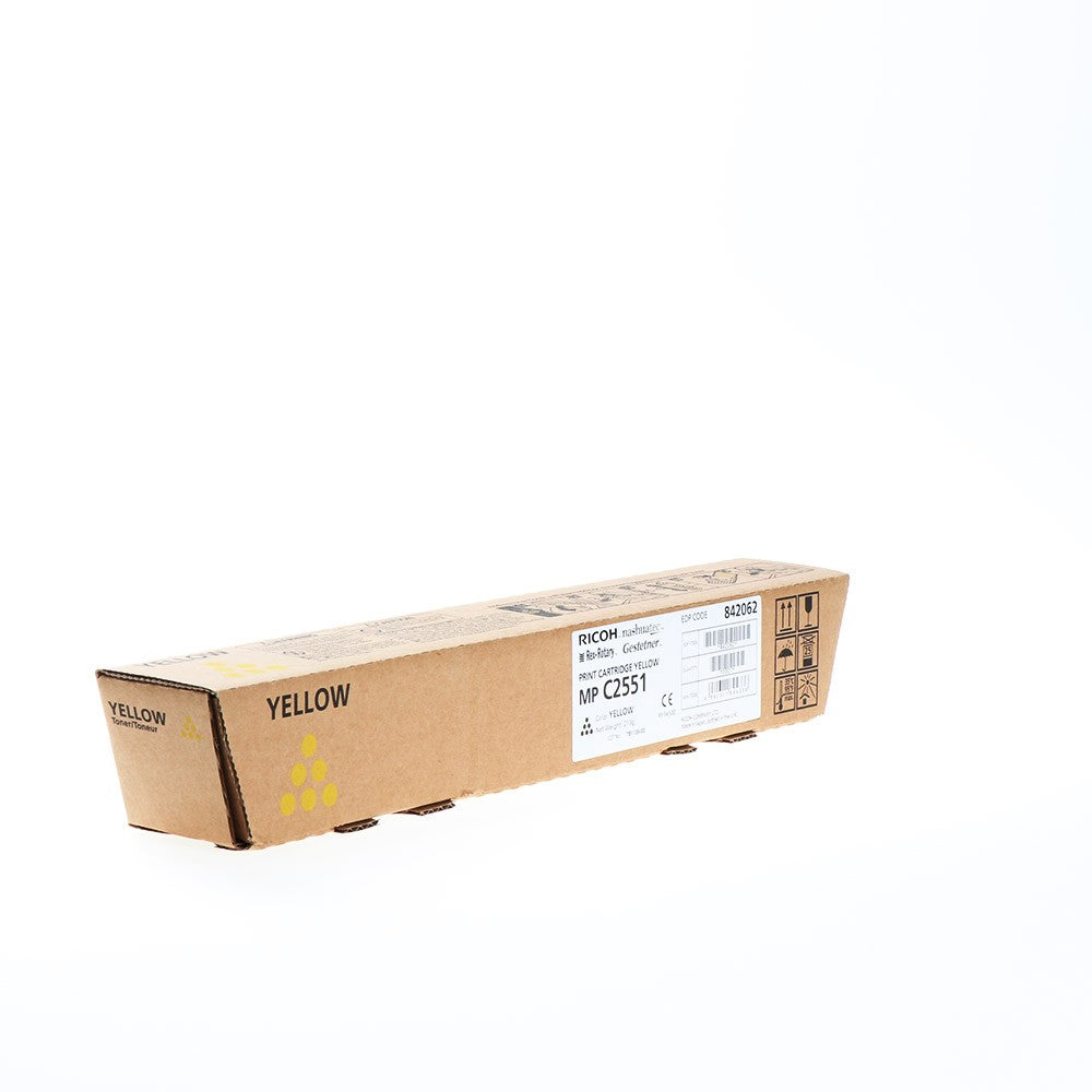 Ricoh Toner 842062 standard capacity MP C2551HE yellow