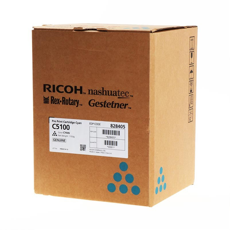 Ricoh Toner 828405 standard capacity C5100 cyan