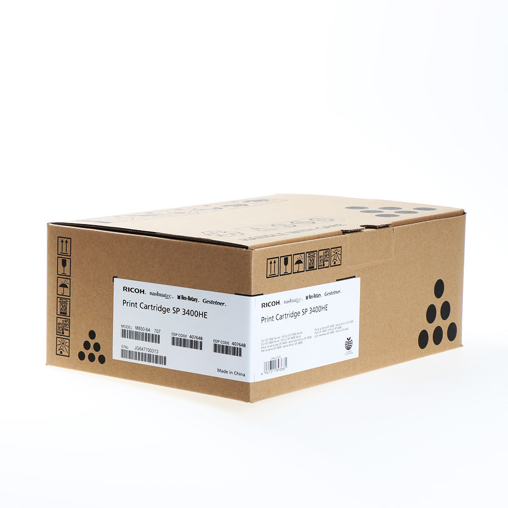 Ricoh Toner 407648 High capacity SP3400HE black