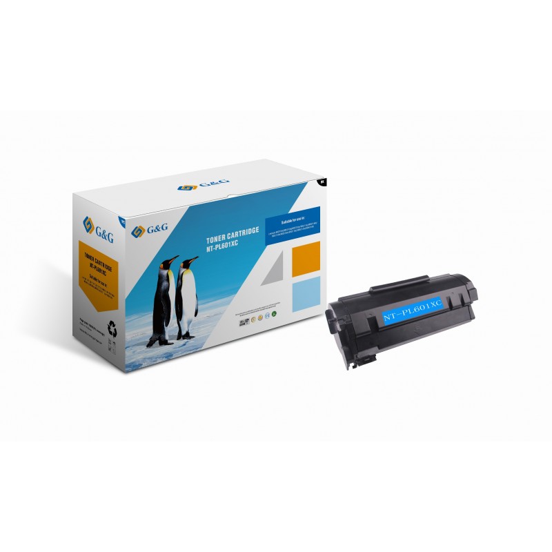 G&G Ninestar XL samheitahylki: Lexmark 602H/ 60F2H00 Svart