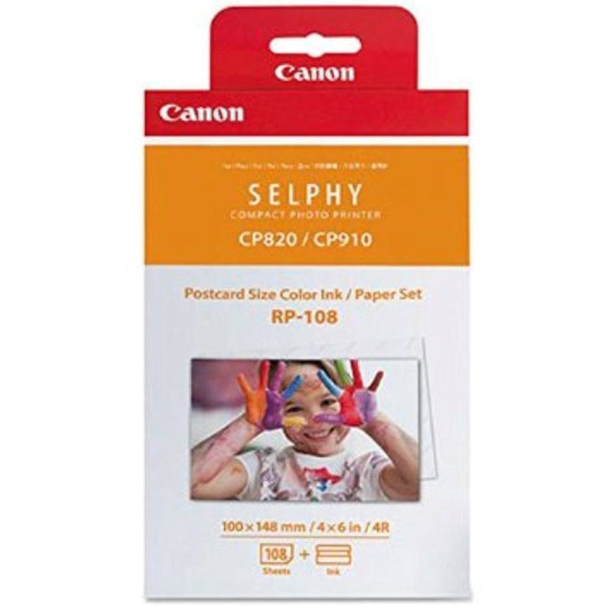 Canon 8568B001 RP108 Postcard Paper and Ink Multipack