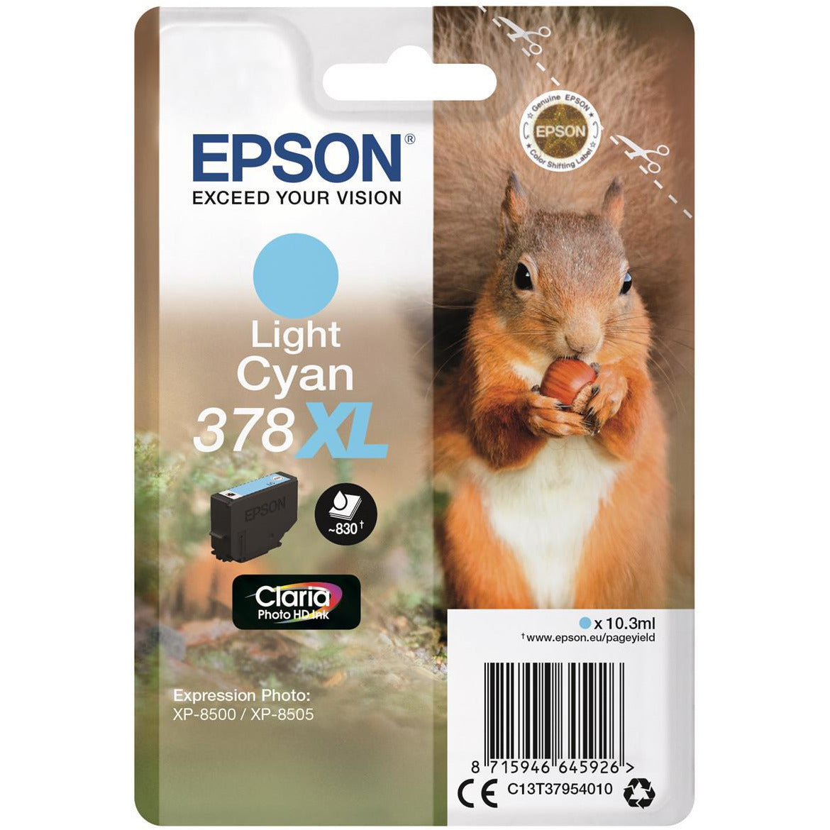 Epson Xp8500/8505 Light blátt blekhylki 10.3ml