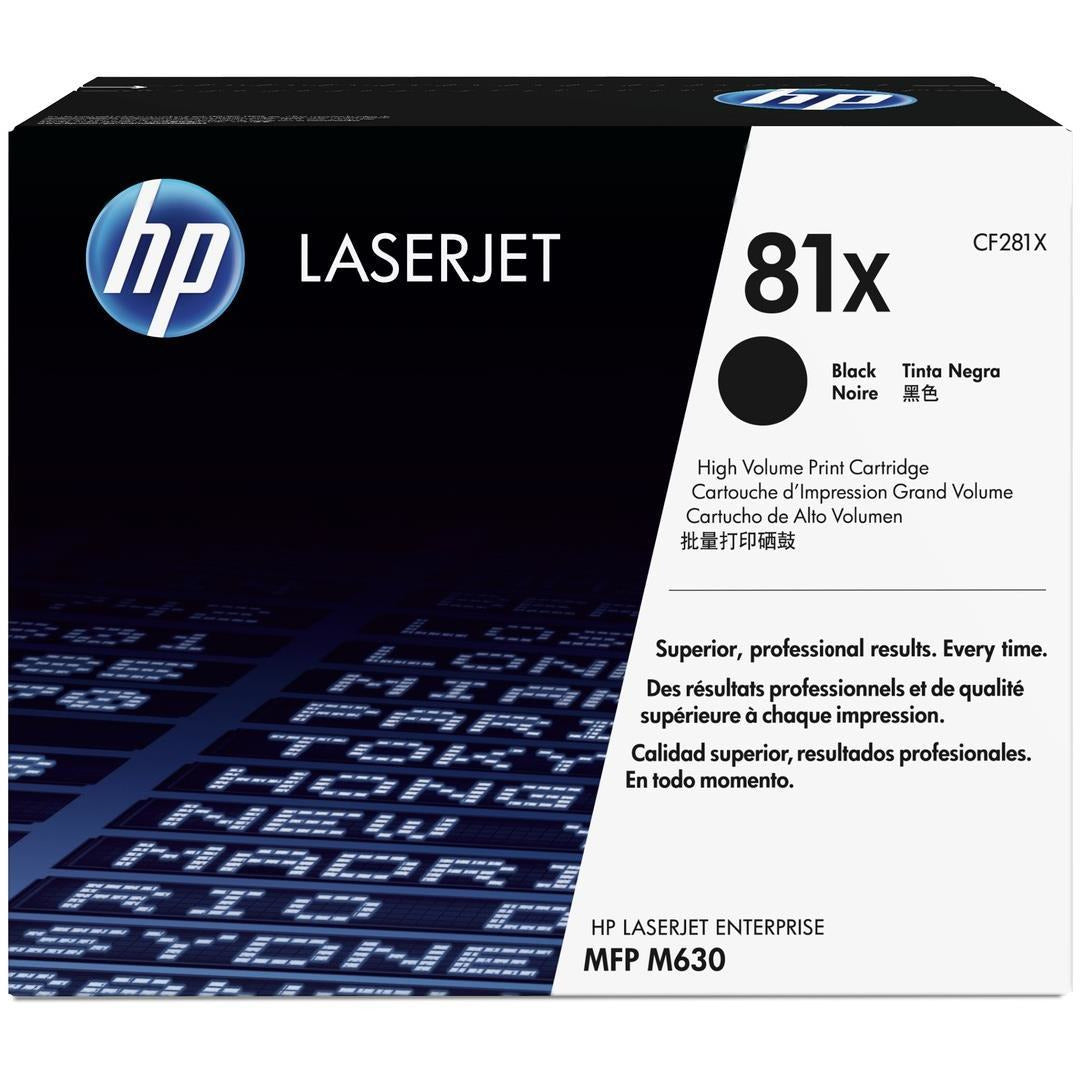HP CF281X 81X XL svart dufthylki
