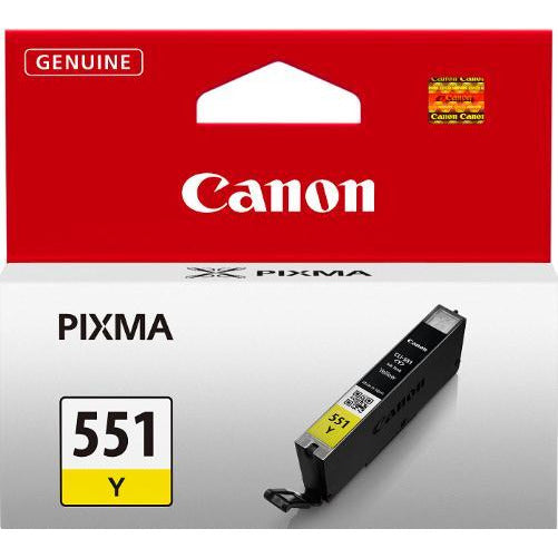 Canon CLI-551Y (Prentar: 330 síður) gult blekhylki