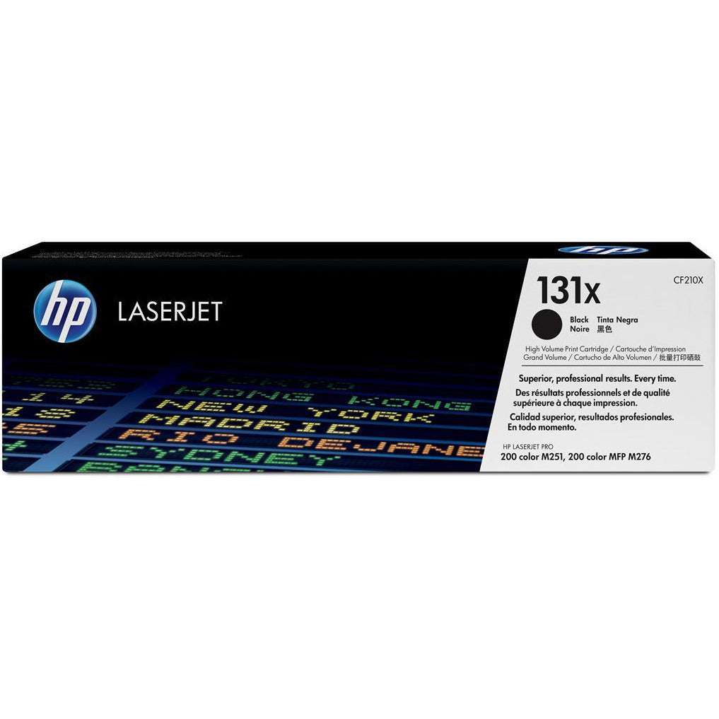 HP 131X (prentar:  2,400 síður) XL svart dufthylki