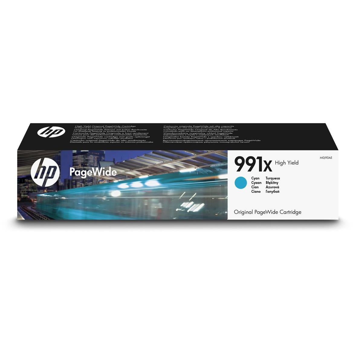 HP 991X (Prentar 16,000 síður) XL Original PageWide Pigment-based blekhylki (blátt)